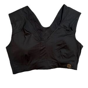 Kinflyte Freedom Bra Tank Top XL Black Posture Support Sports Bra